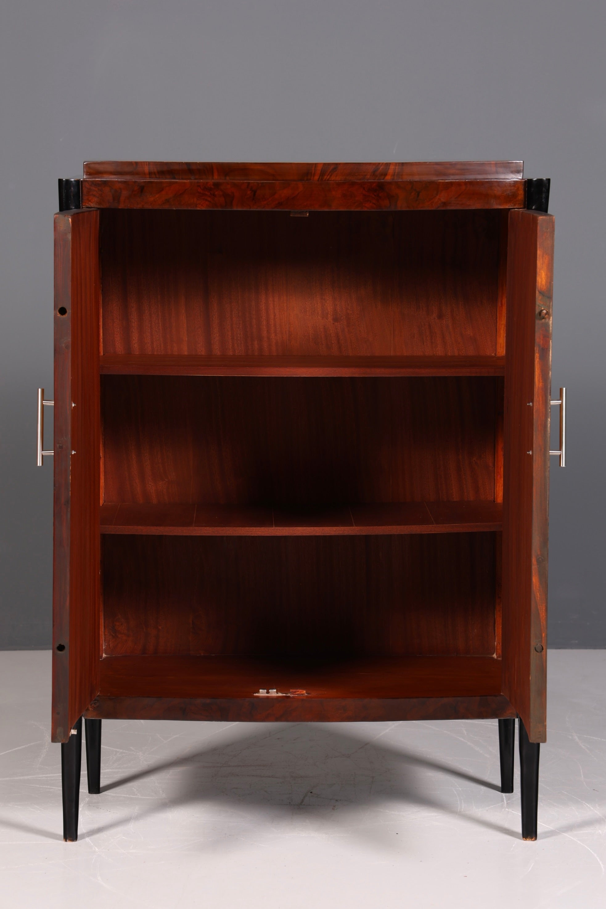 Beautiful Art Deco style highboard cabinet chest of drawers Vertiko Sun Cabinet