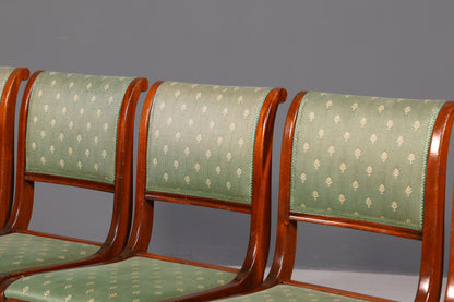 6x Edle Englische Stühle Dining Chairs 60er Jahre Küchenstühle Esszimmerstühle Stuhlset