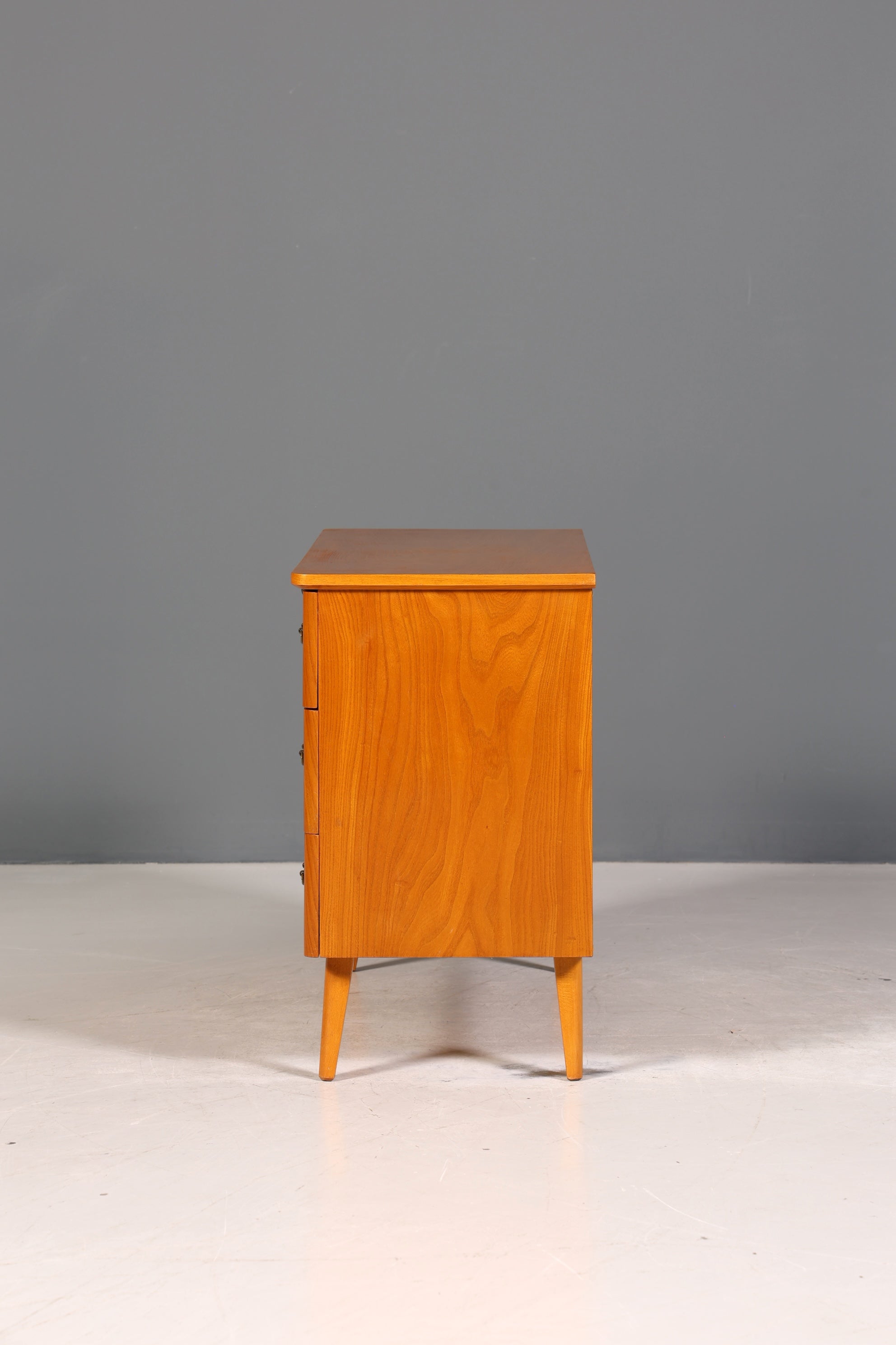 Schlichte Mid Century Kommode Vintage Flur Kommode 60s Schubladenkommode