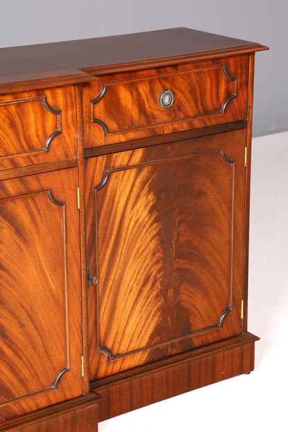 Wunderschönes Englisches Sideboard Mahagoni Schrank Antik 60s Buffetschrank Kommode
