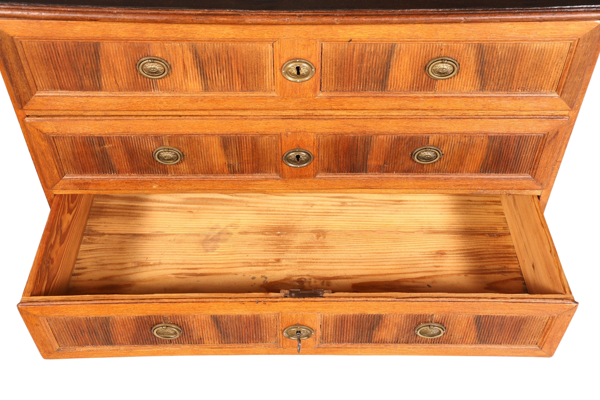 Beeindruckende Original Barock Kommode um 1780 Sideboard Antik massiv Holz Eiche Schubladenkommode