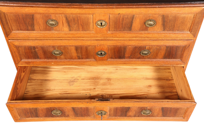 Beeindruckende Original Barock Kommode um 1780 Sideboard Antik massiv Holz Eiche Schubladenkommode