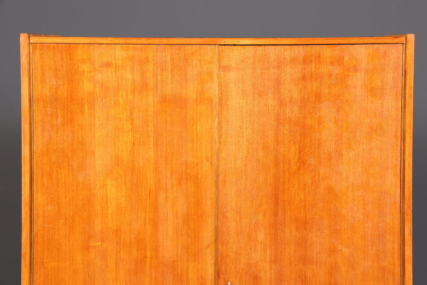 Armoire de style mid-century, meuble vintage, armoire à linge rétro, placard d&