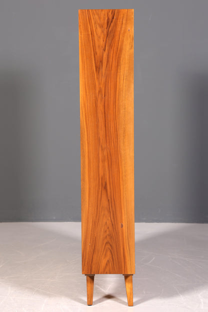 Magnifique étagère Musterring originale, bibliothèque moderne du milieu du siècle, style rétro, rangement pour livres en bois véritable, 2 sur 2