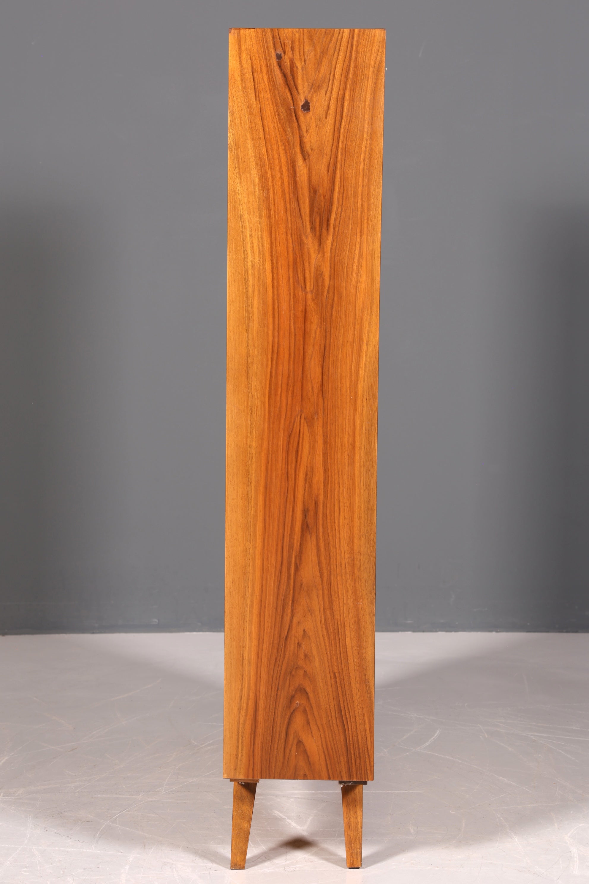 Magnifique étagère Musterring originale, bibliothèque moderne du milieu du siècle, style rétro, rangement pour livres en bois véritable, 2 sur 2