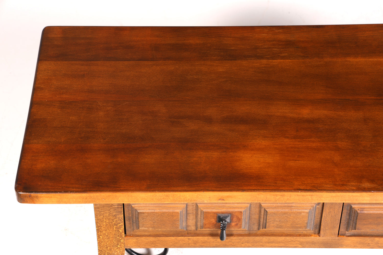 Belle table espagnole, table basse en bois véritable, table d&