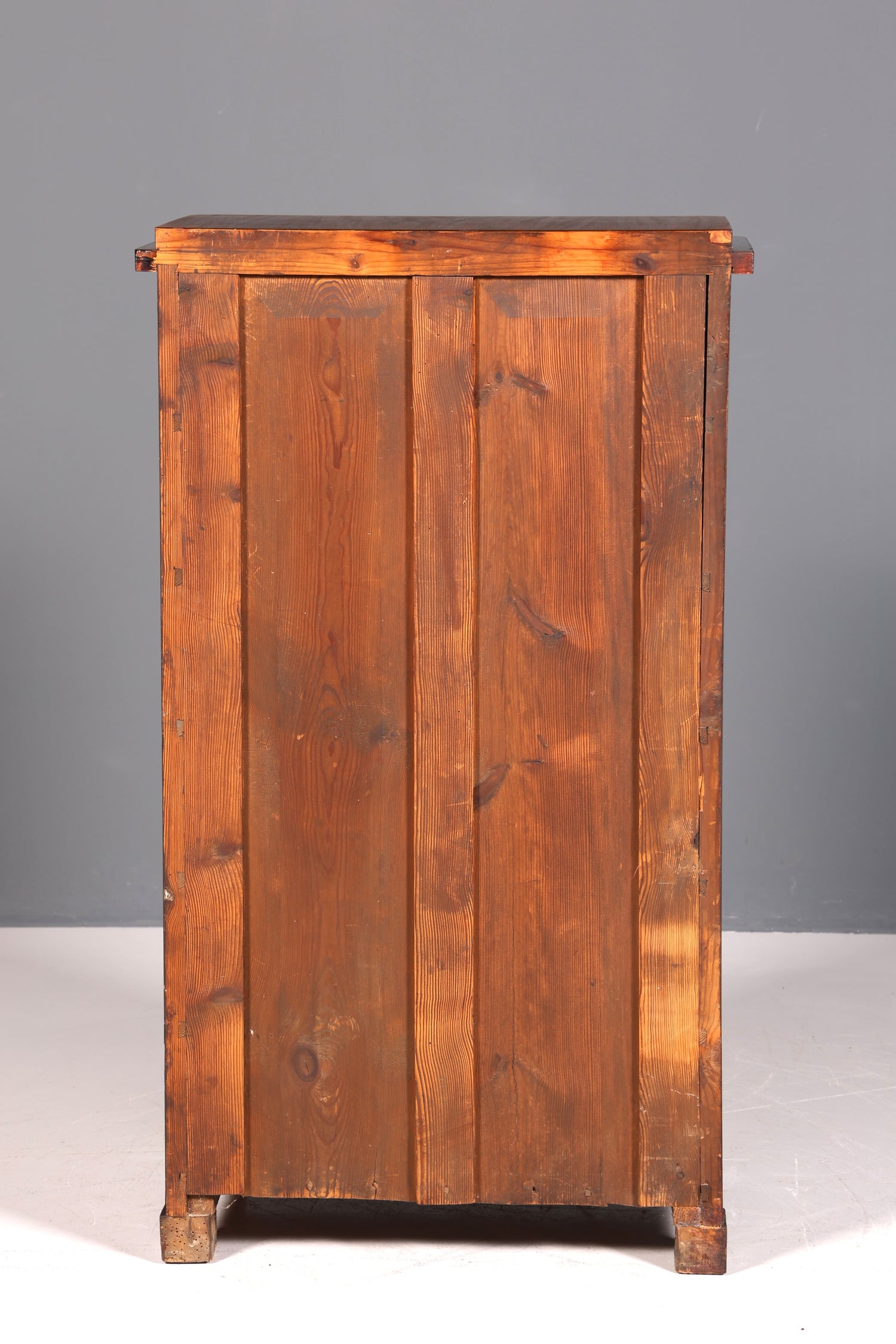 Beau chiffonnier Louis Philippe vers 1880, cabinet vertiko Gründerzeit (fin XIXème siècle), Semainier