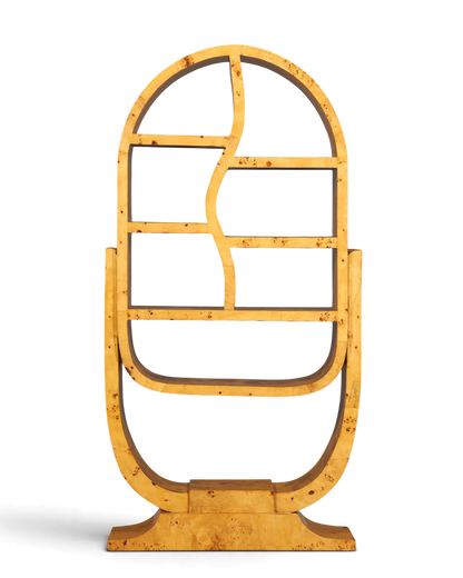 Stilvolles Art Deco Design Bücherregal Kult Regal Bookshelf Buchablage Regal