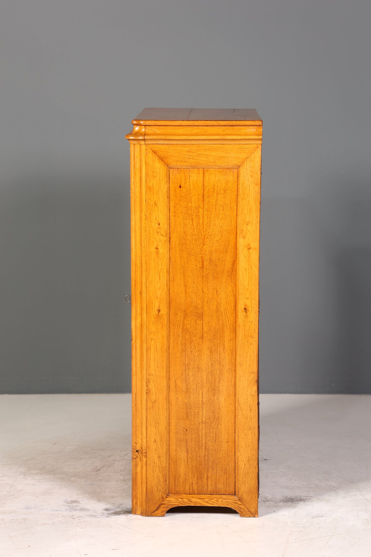 E893 Finish Stilvoller Biedermeier Sekretär Louis Philippe Vertiko Antik Kommode Schreibkommode Office Desk