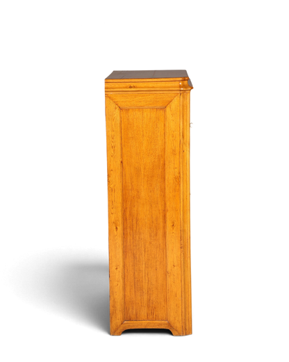 E893 Finish Stilvoller Biedermeier Sekretär Louis Philippe Vertiko Antik Kommode Schreibkommode Office Desk