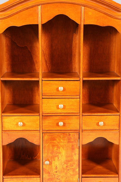 Wunderschöner Englischer Sekretär Büro Aufsatzsekretär Antik 60S Schrank UK