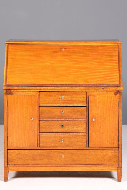 Secrétaire anglais de style onirique, en bois véritable, ancien, vers 1900, meuble de rangement, bureau à écrire