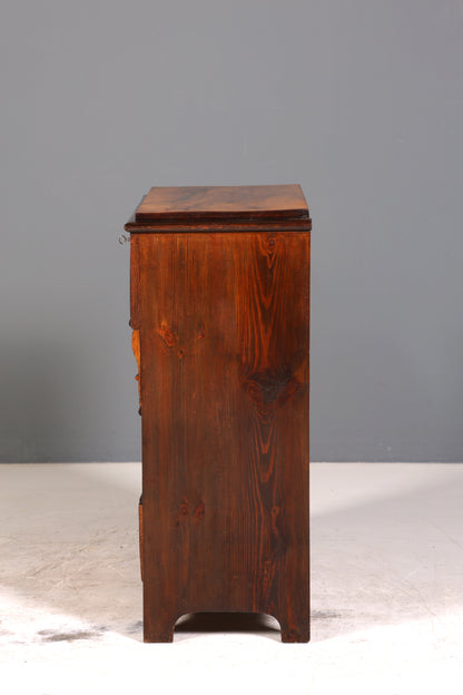 E900 Finish Traumhafte Gründerzeit Kommode Jugendstil Schubladenkommode Antik Vertiko Wäschekommode