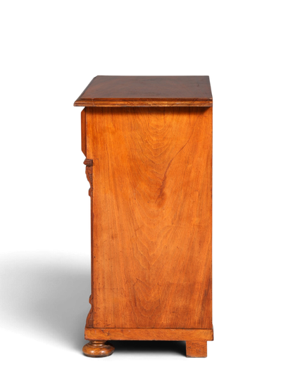 E908 Finish cm, Wunderschöne Gründerzeit Kommode Louis Philippe Nussbaum Schubladen Kommode Sideboard um 1880