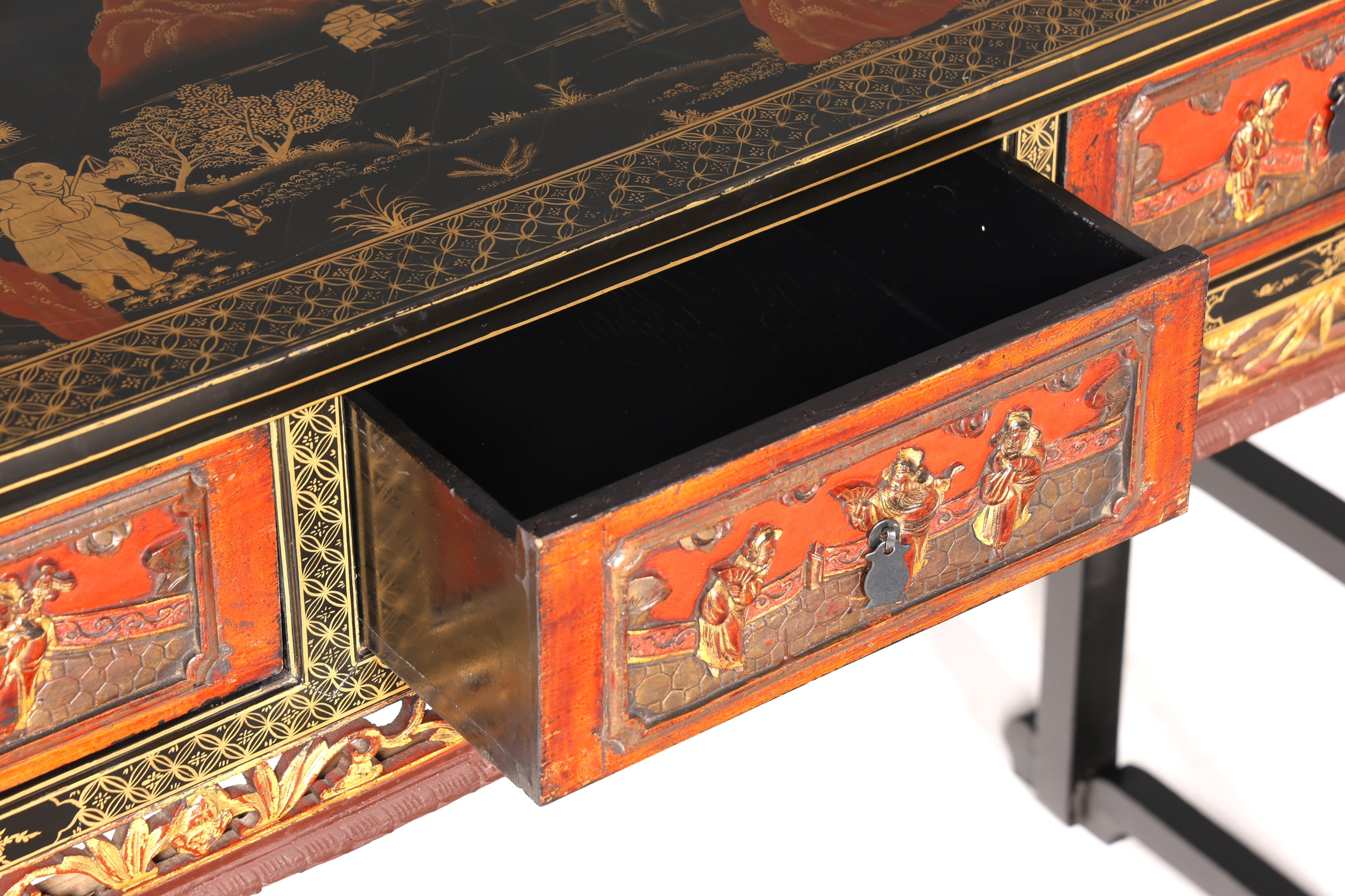 Magnifique console chinoise, table d&