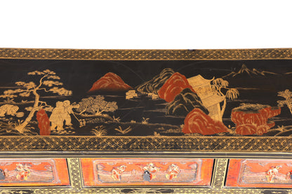 Magnifique console chinoise, table d&