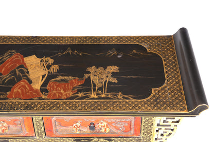 Magnifique console chinoise, table d&