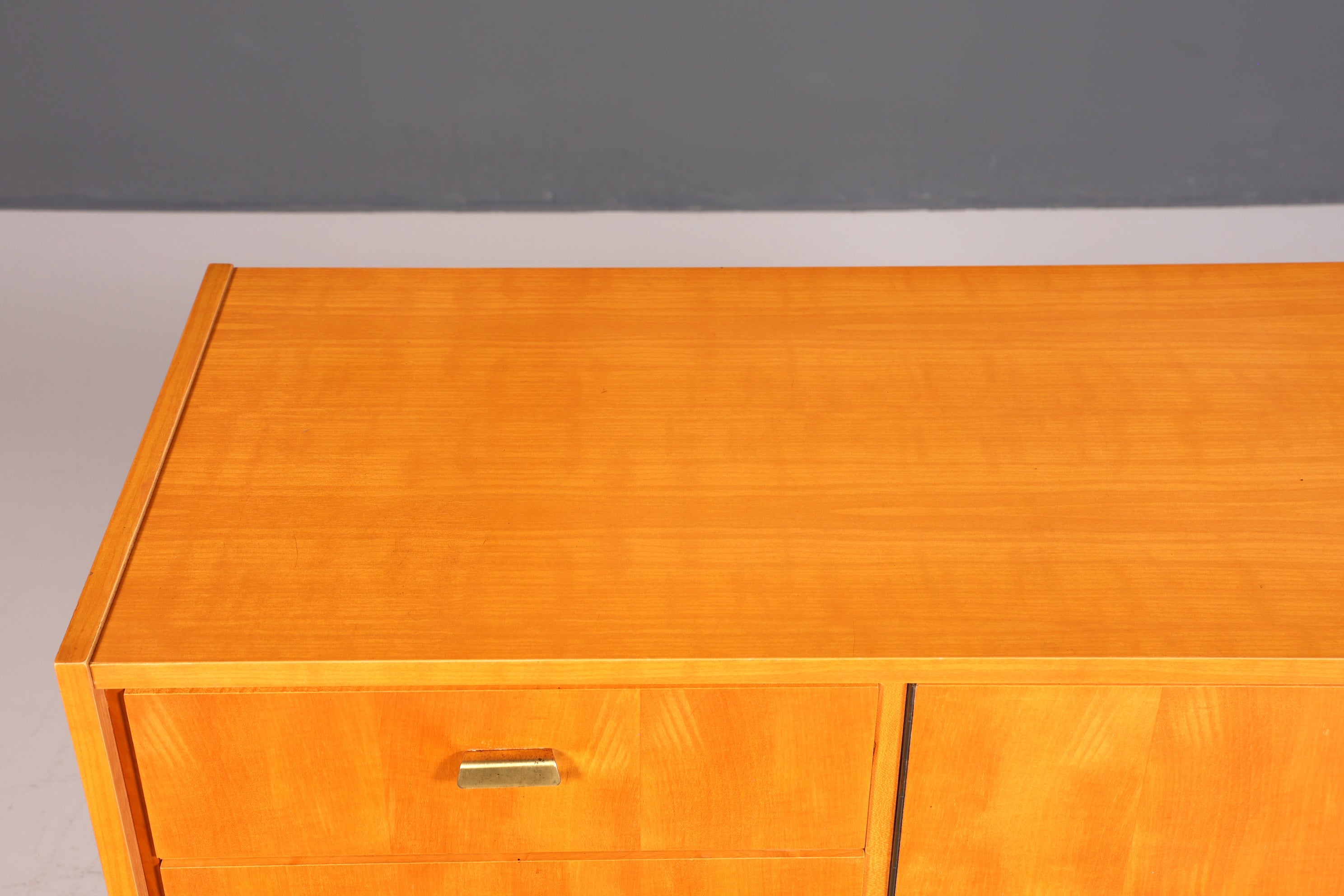 Magnifique buffet de style mid-century, meuble TV vintage rétro, commode, années 1960