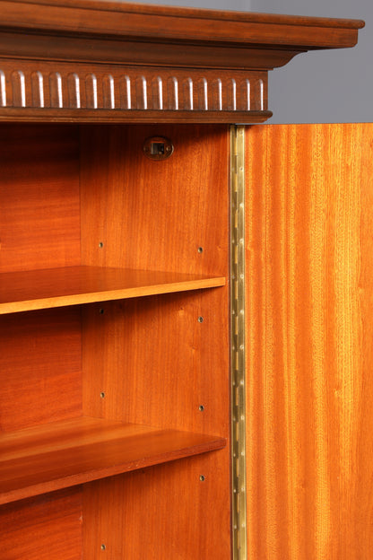 Bibliothèque néo-renaissance XXL onirique, vitrine ancienne, bureau de gentleman, buffet Gründerzeit, armoire, étagère, bureau