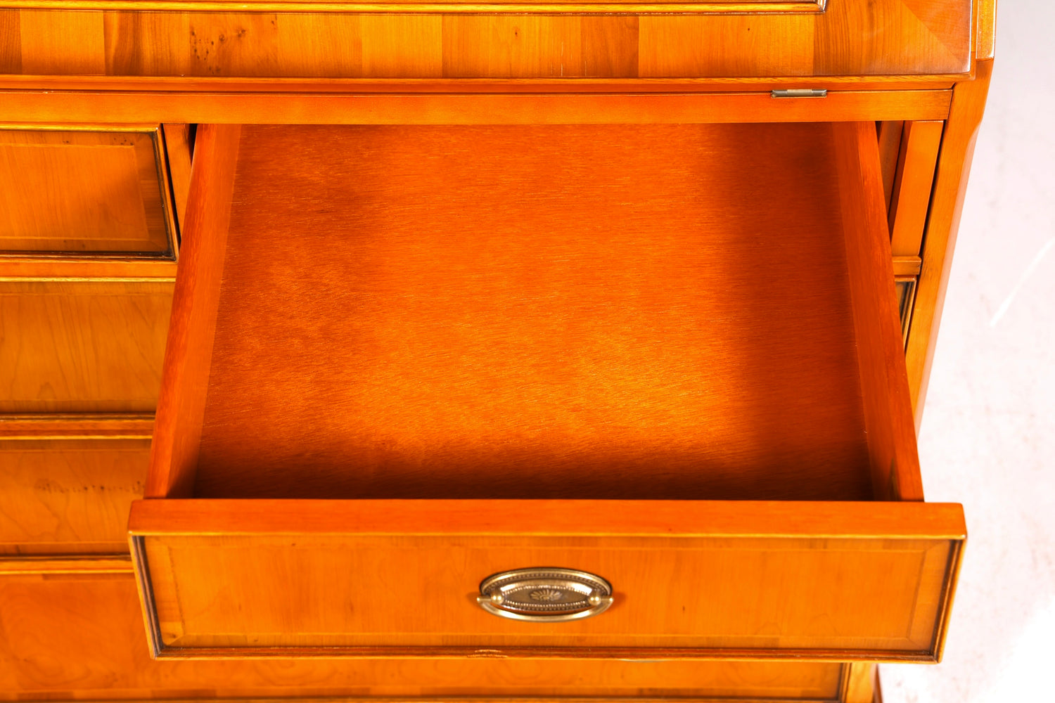 Secrétaire anglais élégant, bureau Heldense d&