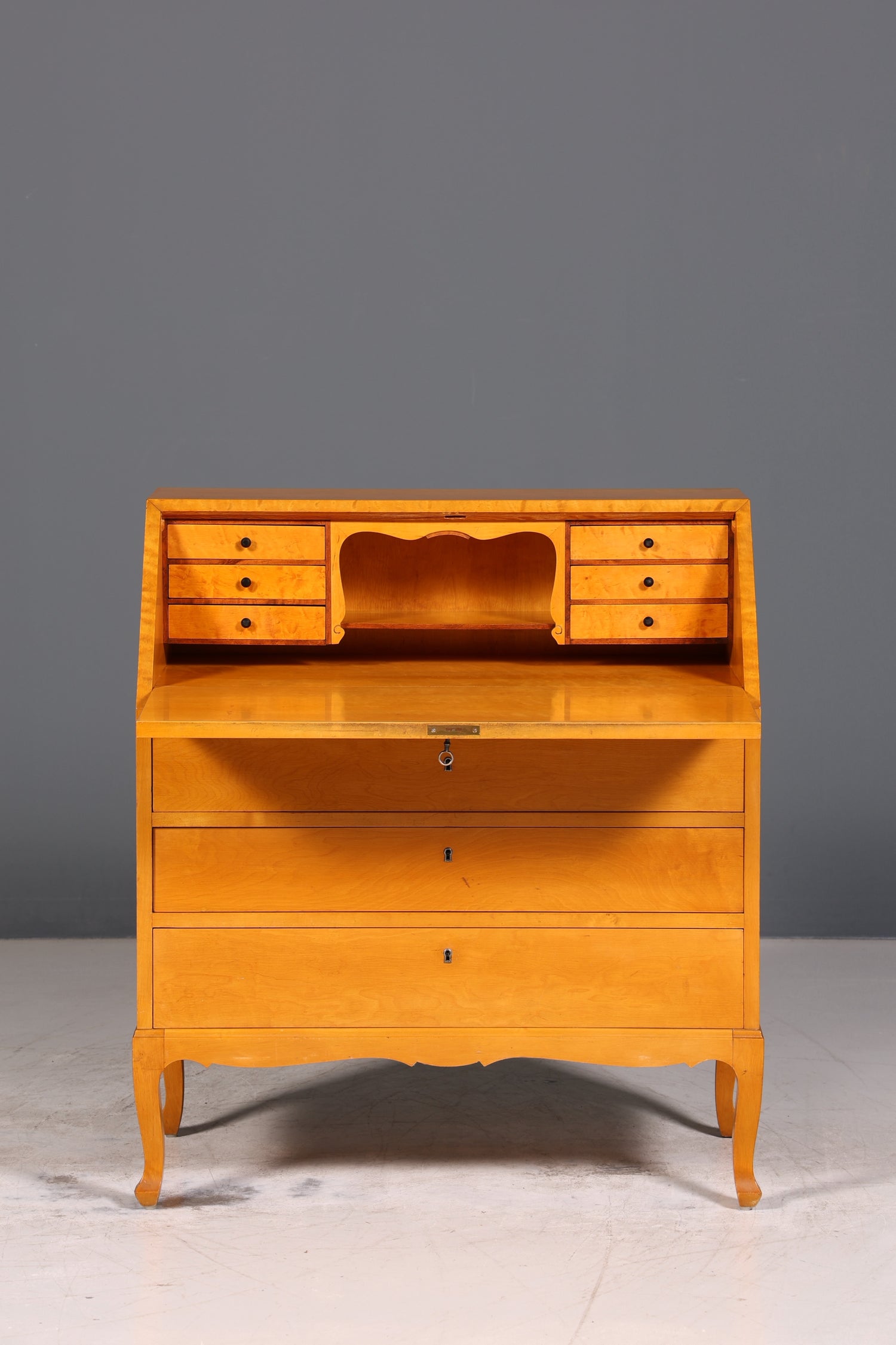 Wunderschöner Sekretär um 1930 Büro Kommode echt Holz Sekretär Schreibtisch Kommode Secretary