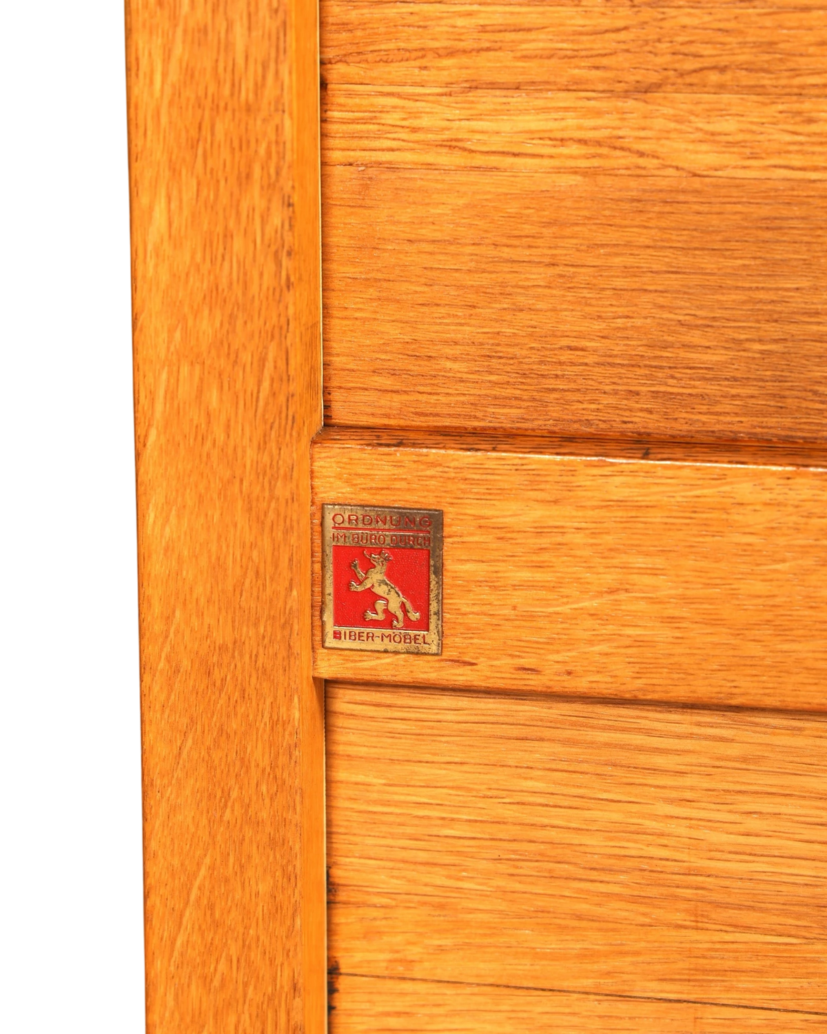 Stilvoller Mid Century Rollladenschrank Bauhaus Apothekerschrank Art Deco Büro Aktenschrank