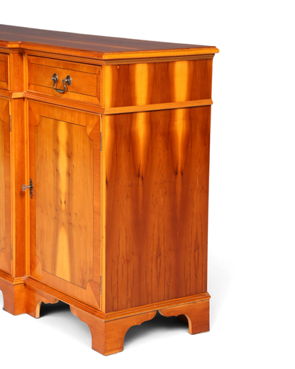 Wunderschönes Englisches Sideboard Eibe Schrank Antik Stil Buffetschrank Kommode