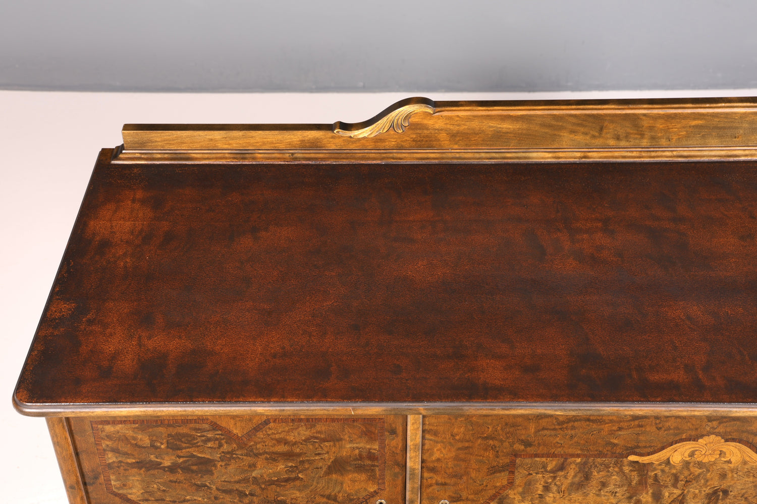 Buffet Chippendale onirique, meuble de style baroque, meuble TV ancien des années 50/60