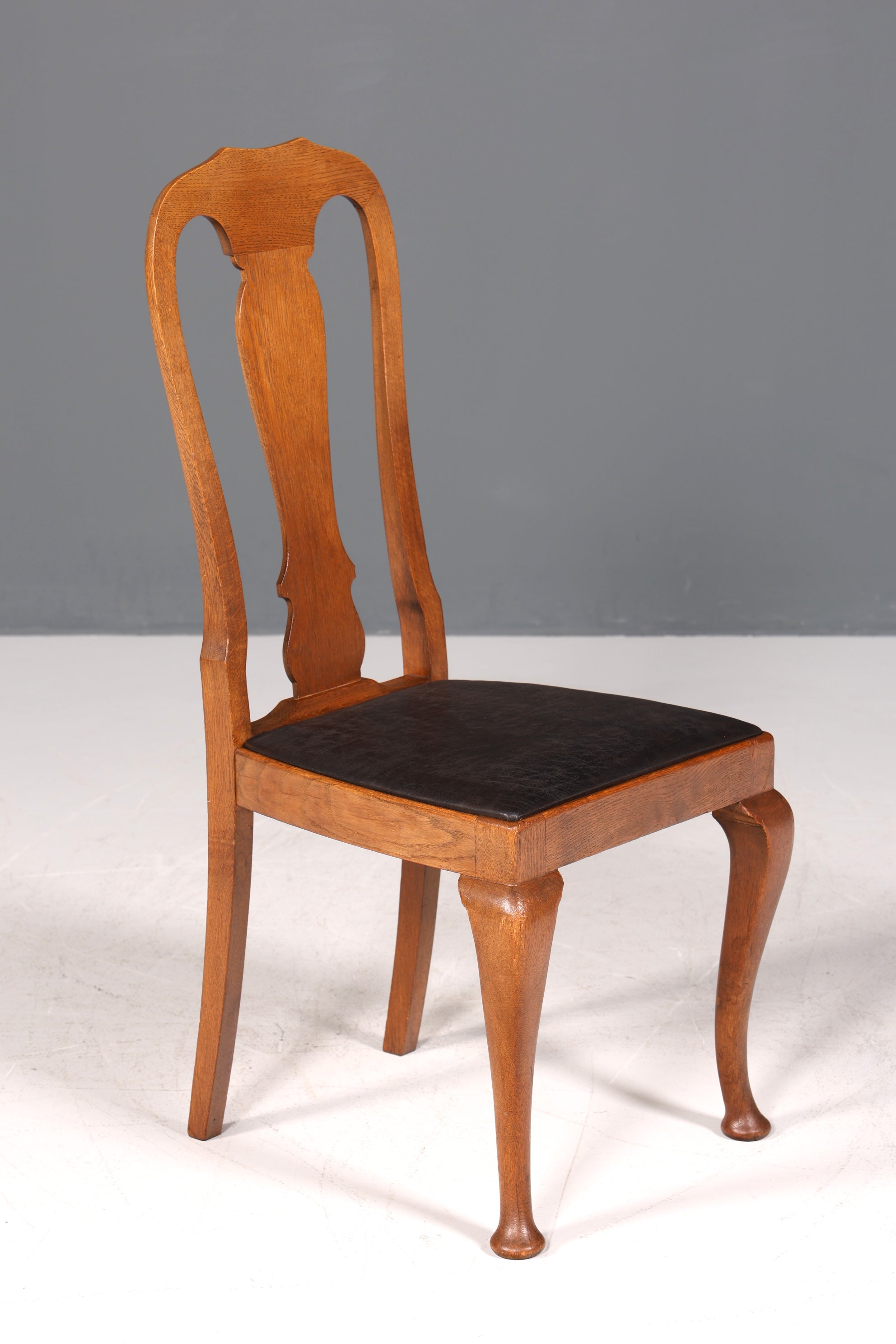 Lot de 6 magnifiques chaises Art Nouveau (vers 1910), chaises de cuisine Chippendale, chaises de salle à manger.