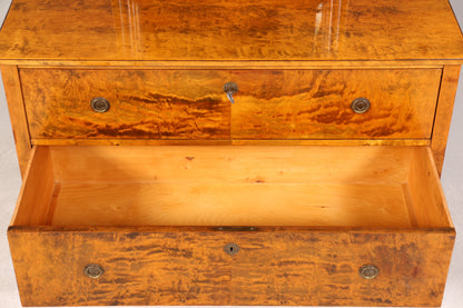 Wunderschöne Art Deco Stil Kommode um 1940 Spiegel Sideboard Schubladenkommode