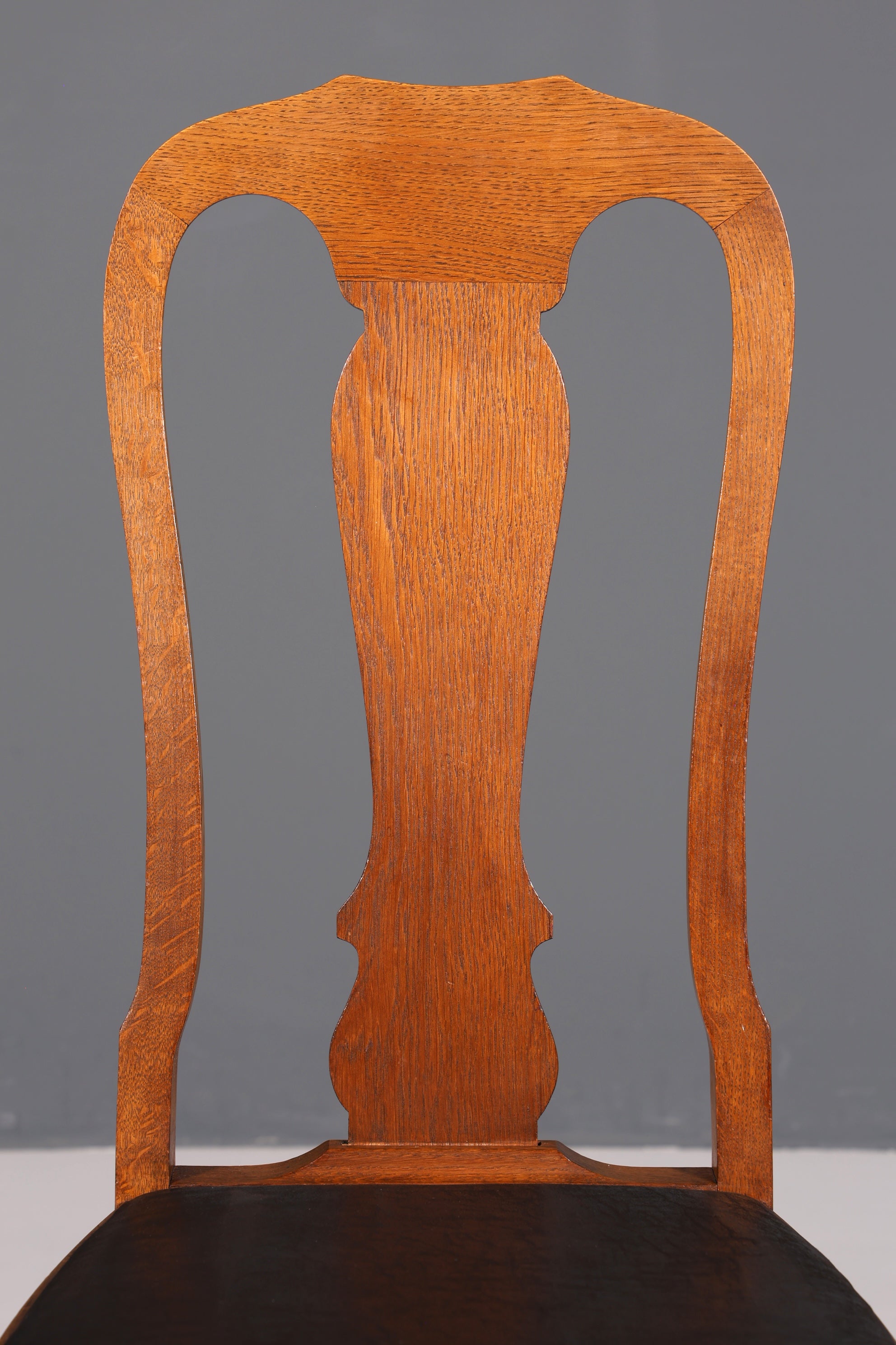 Lot de 6 magnifiques chaises Art Nouveau (vers 1910), chaises de cuisine Chippendale, chaises de salle à manger.