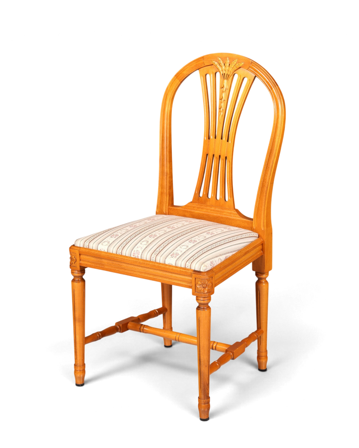 4x Traumhafte Stühle im Gustavianischem Stil Englisch Küchenstühle Antik Stil Esszimmer Stuhl Set