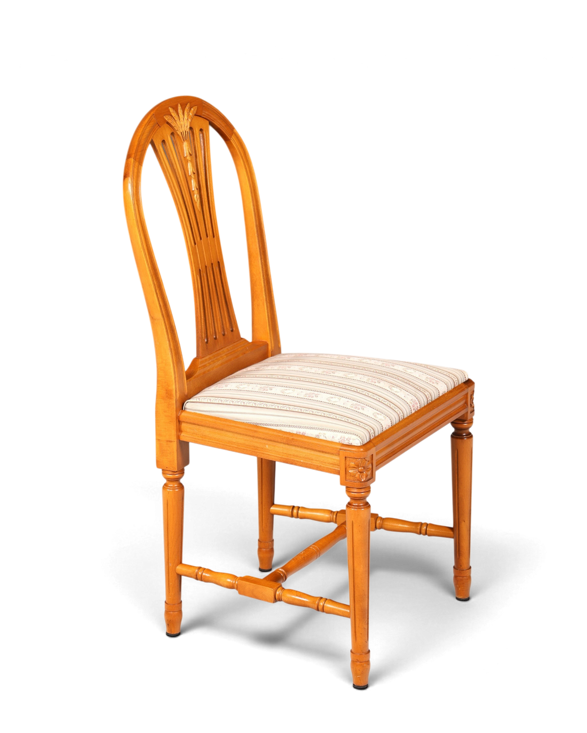 4x Traumhafte Stühle im Gustavianischem Stil Englisch Küchenstühle Antik Stil Esszimmer Stuhl Set