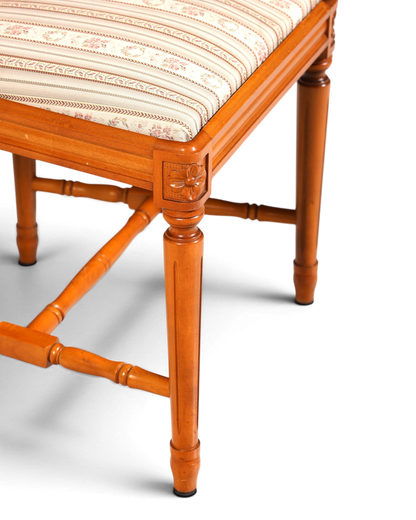 4x Traumhafte Stühle im Gustavianischem Stil Englisch Küchenstühle Antik Stil Esszimmer Stuhl Set