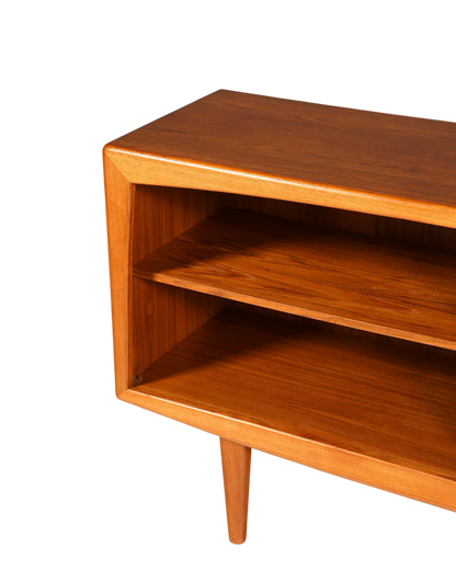F960 Finish cm Schlichtes Mid Century Sideboard Vintage TV Kommode 60s Schrank Longboard Retro Lowboard