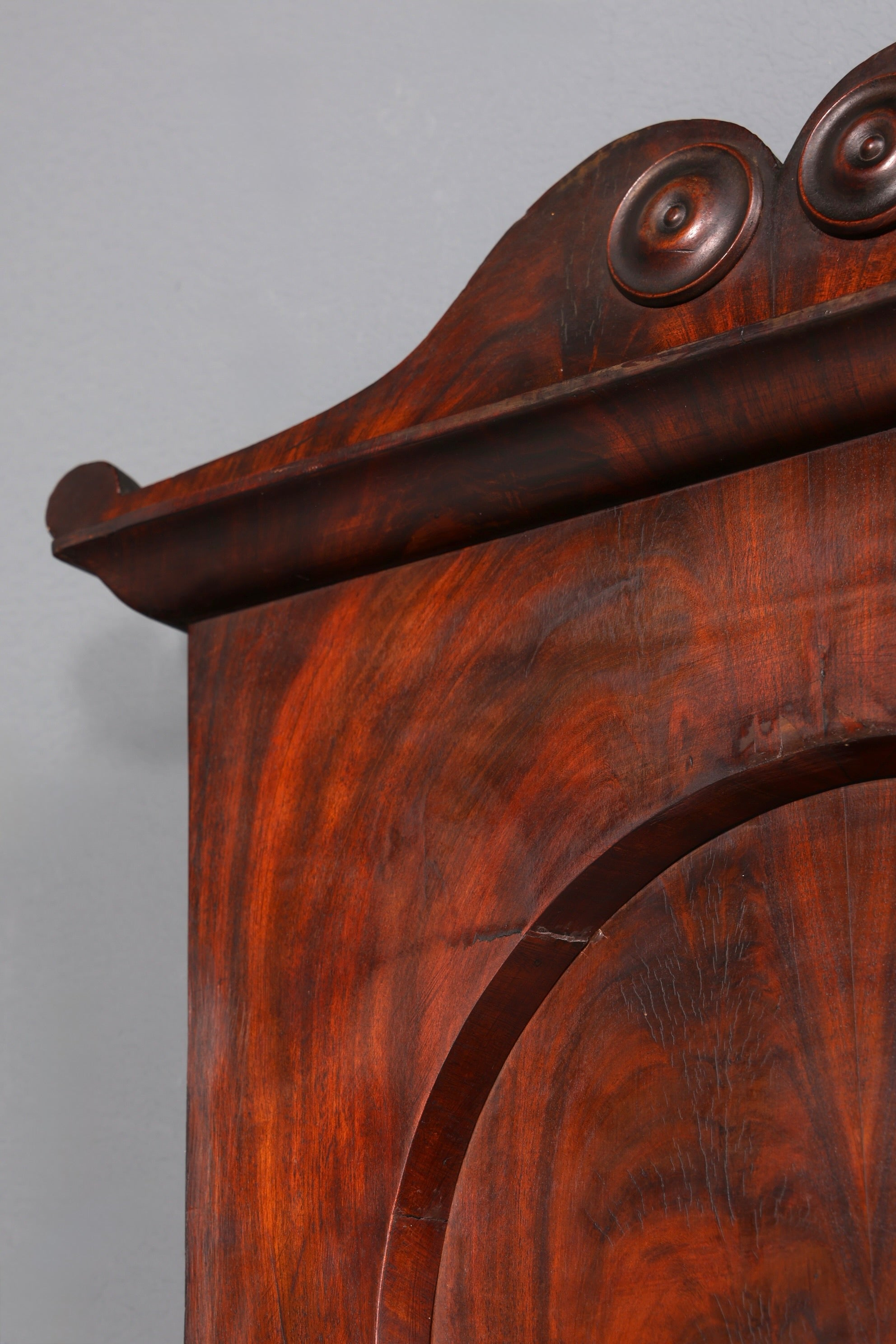 Magnifique miroir Biedermeier, style Louis-Philippe, datant d&