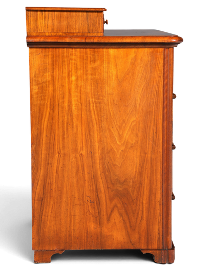 F963 Finish cm Wunderschöne Gründerzeit Kommode Louis Philippe Nussbaum Schubladen Kommode Sideboard um 1880