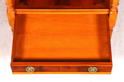 Chariot de service anglais de style antique, style antique, chariot de bar, chariot à thé, table d&