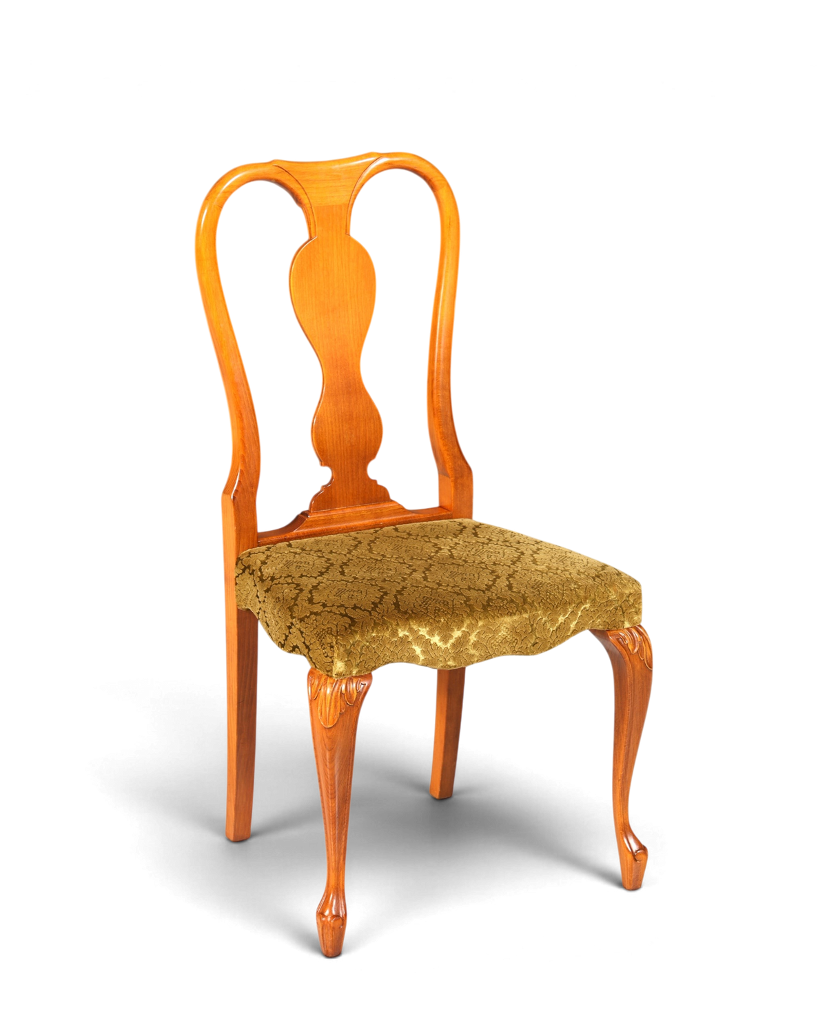 4x Wunderschöne Chippendale Stühle Barock Stil Stuhlset Polsterstuhl Set Küchenstühle Esszimmer Stühle