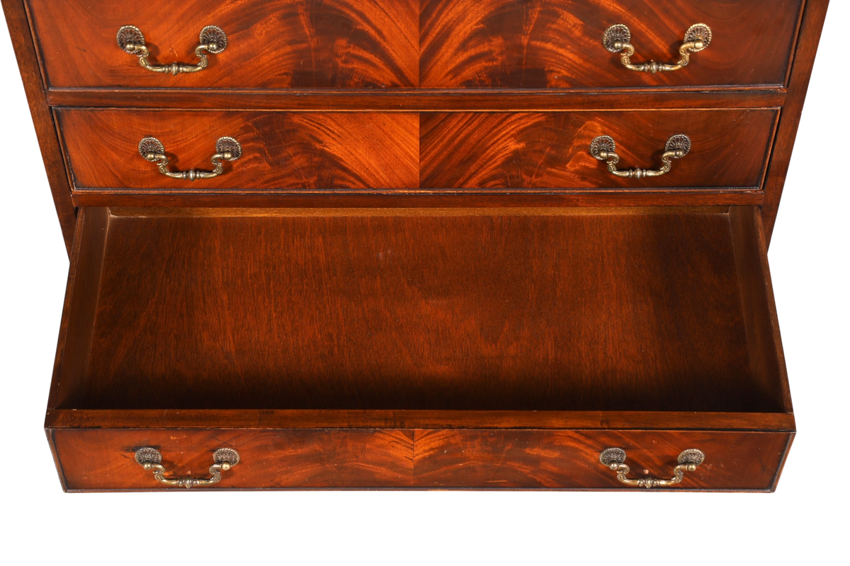 F973 Finish cm Wunderschöner Englischer Sekretär Büro Aufsatzsekretär Antik 60S Vitrinen Schrank UK