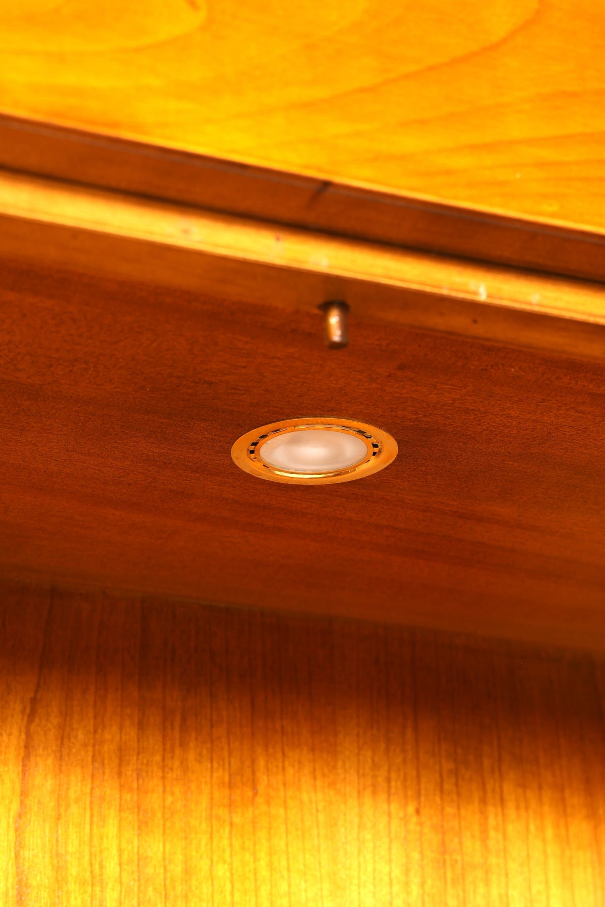 Traumhafte Original Selva Vitrine Kirschholz Buffet Bibliothek Antik Stil Schrank Geschirrschrank Italienische Möbel