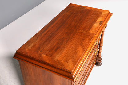 Commode onirique Gründerzeit, buffet antique Art Nouveau, commode, coffre à linge