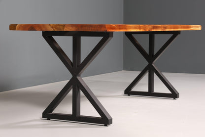 Wunderschöner Epoxidharz Tisch 200-90cm Nussbaum Esszimmer Tisch River Table Küchentisch