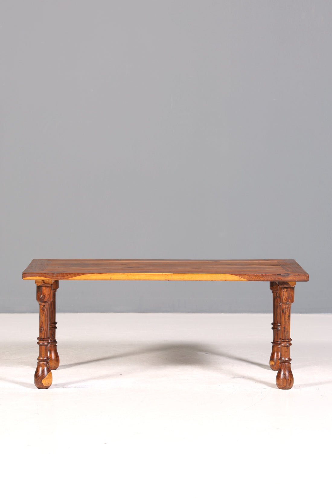 Wunderschöner Sheesham Couchtisch Kolonial Stil Holz Tisch Ablagetisch
