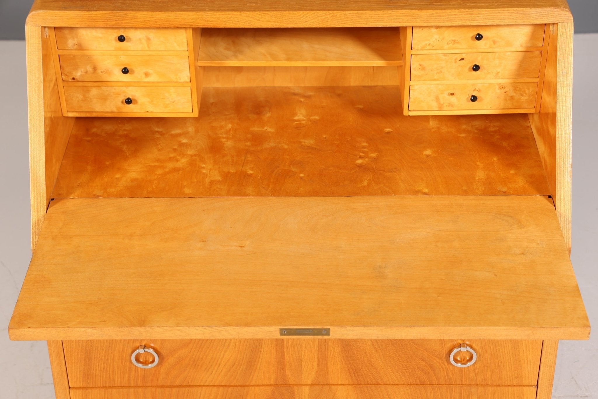 Mid Century Sekretär Danish Design Retro Büro Schrank Vintage Büro Kommode