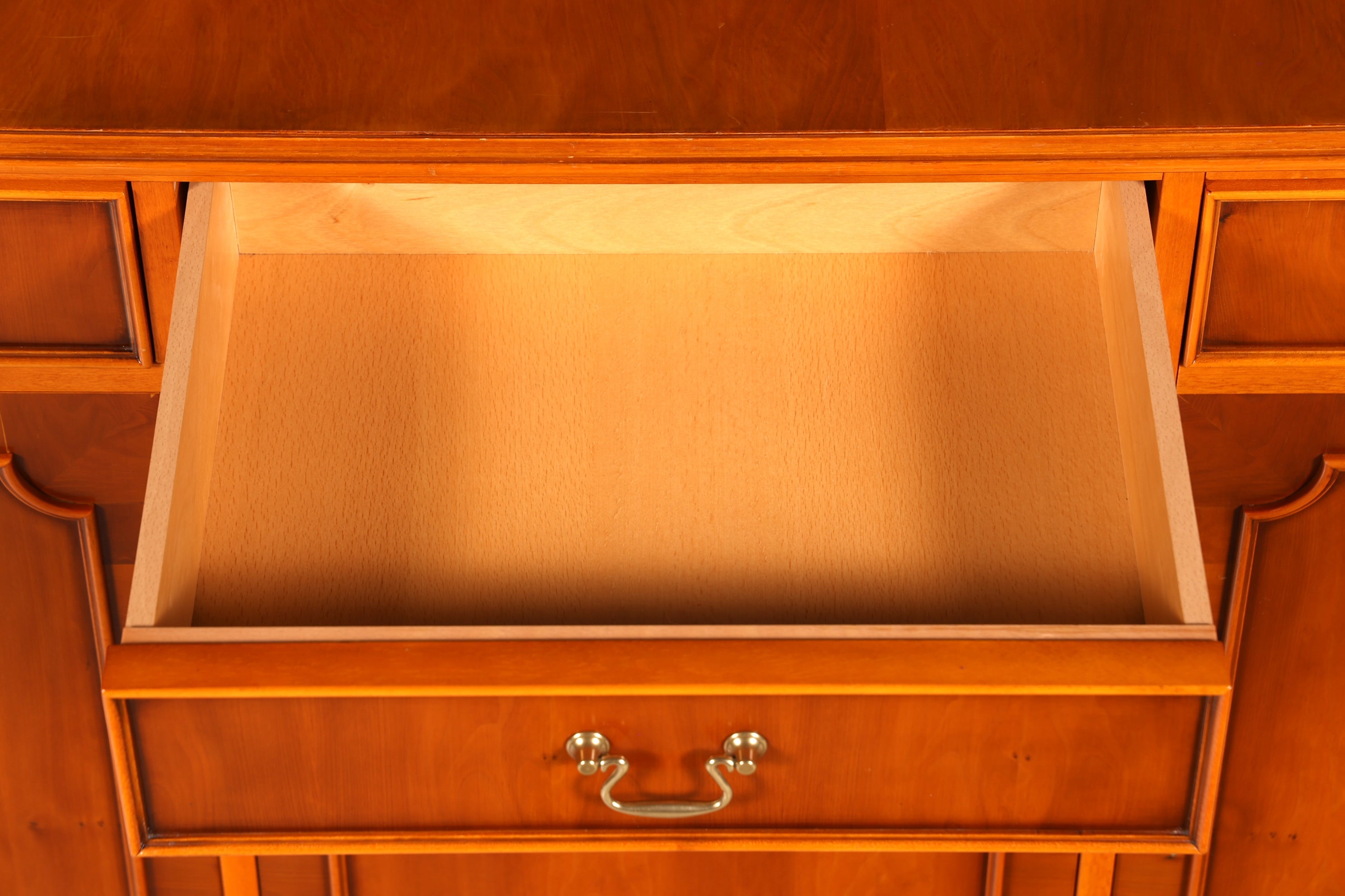 F991 Finish cm Wunderschönes Englisches Sideboard Eibe Schrank Antik Stil Buffetschrank Kommode