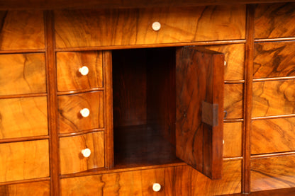 Stilvoller Biedermeier Sekretär Vertiko Louis Philippe  Kommode Schubladenkommode