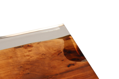 Beeindruckender Epoxidharz Tisch 180-90cm Nussbaum Esszimmer Tisch River Table Epoxy Küchentisch