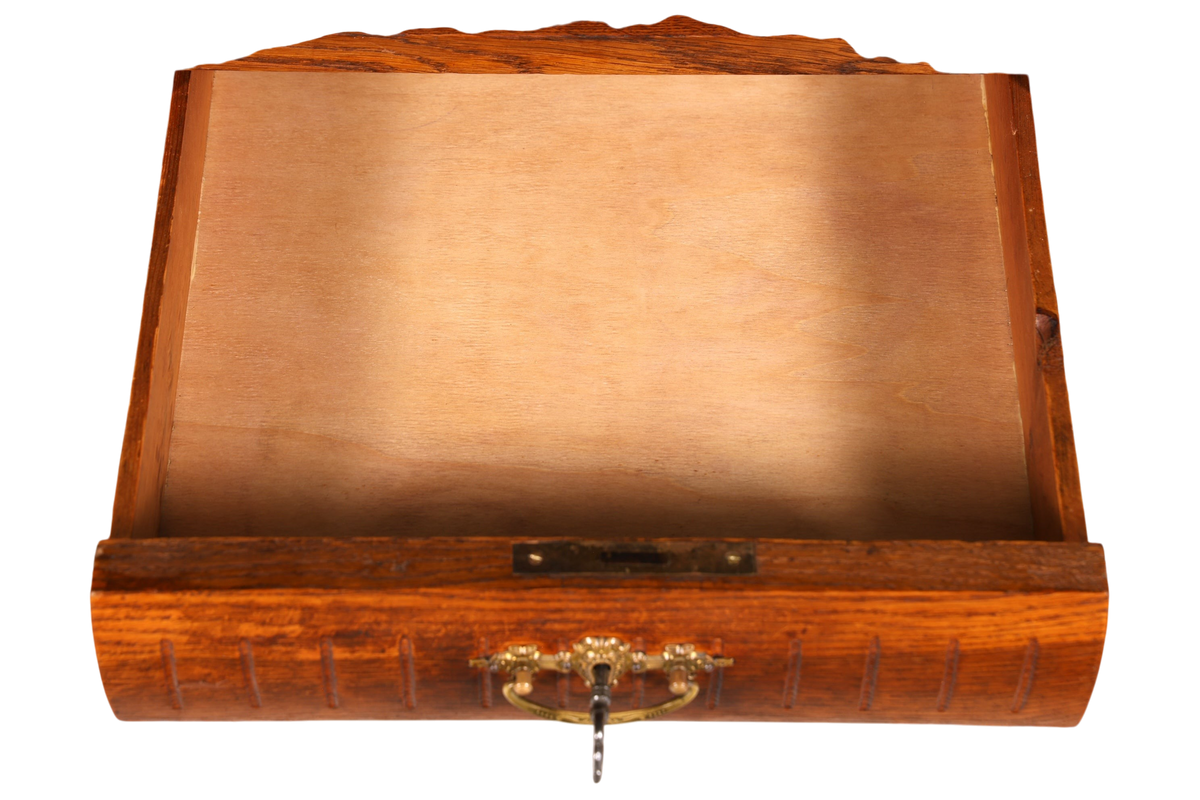 Traumhafter Gründerzeit Schreibtisch Jugendstil Bürotisch echt Holz Antik Office Desk