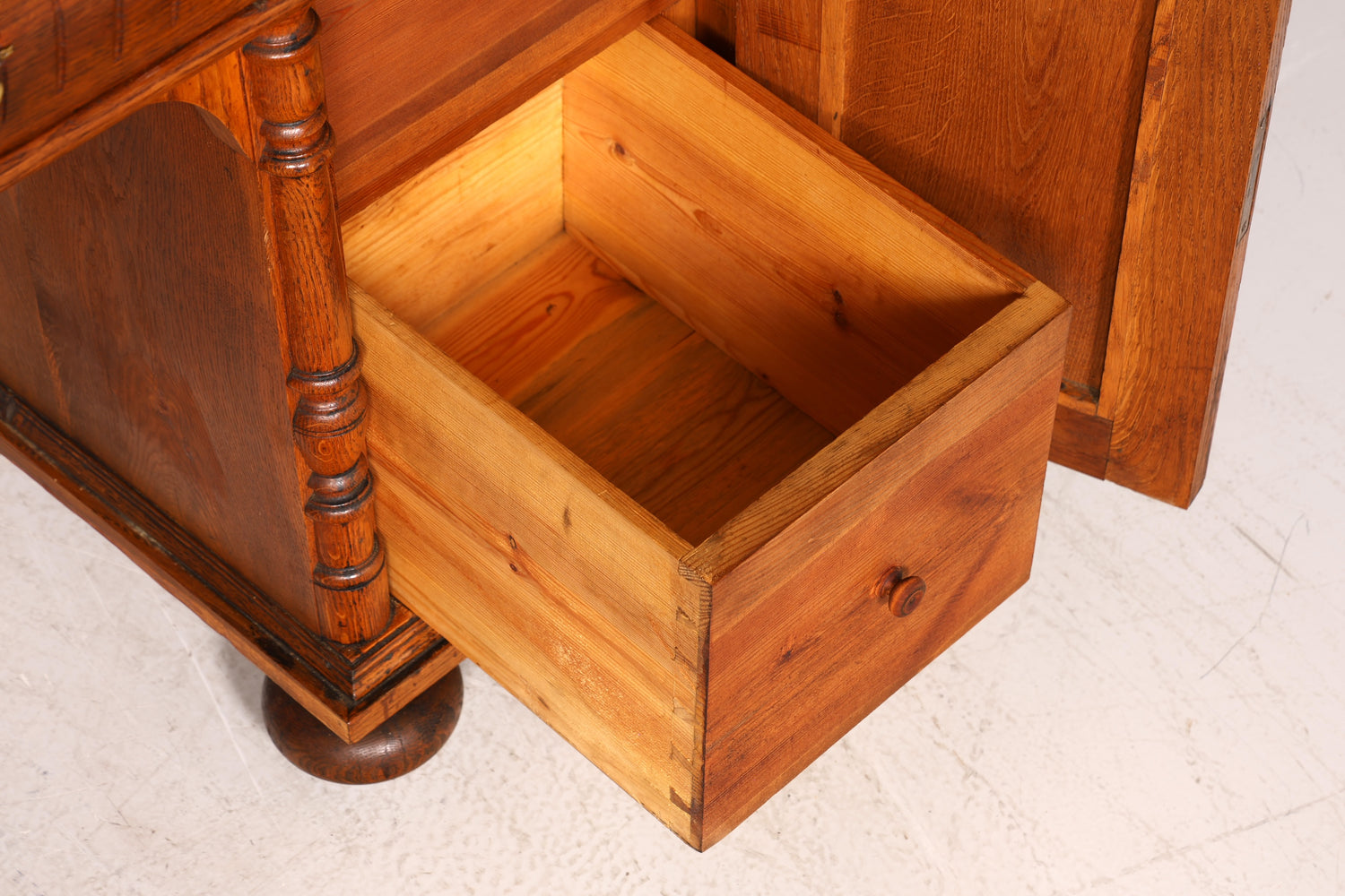 Traumhafter Gründerzeit Schreibtisch Jugendstil Bürotisch echt Holz Antik Office Desk